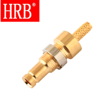 1.0 / 2.3 Vrouwelijke rechte crimp voor RG174 RF-connector
